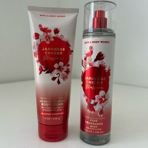 Bath & Body Works Japanese Cherry Blossom Body Cream & Mist